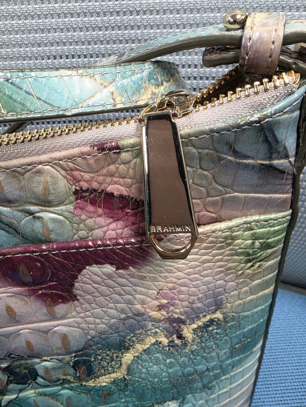 Brahmin Katie Nirvana Melbourne Leather Crossbody - Picture 5 of 11
